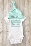 Knotted Baby Gown