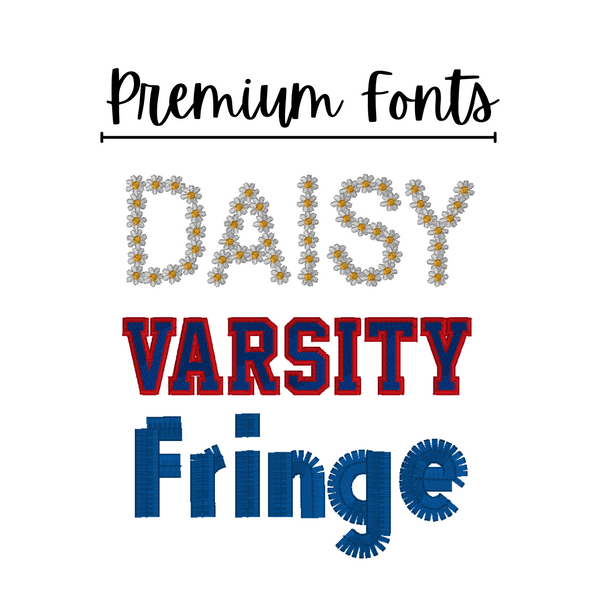Premium Font Listing